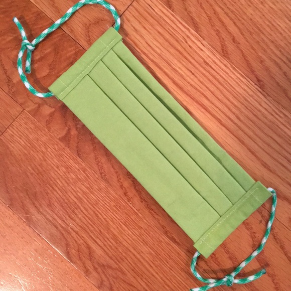Accessories | Face Mask Reusable Green From Recycled Fabric | Poshmark